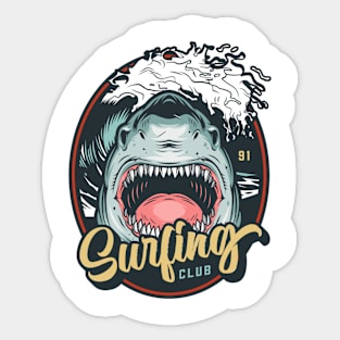 SURFING Sticker